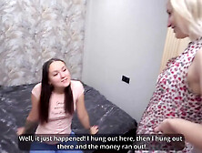 Teen Beauty To Whom I Rented My Apartment,  Instead Of Paying Me,  Decided To Screw Me! (18+)