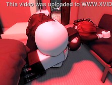 A maid who is also sexy can't stop herself from banging her boss's son - RR34