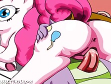 Pinkie Pie From The Cartoon Fucks And Sucks Dicks Porn Col