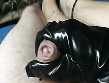 Long Vinyl Gloves Hand Job