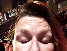 Dripping with sweat as I struggle to reach orgasm! Perhaps your tongue is needed?