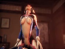 Justaposição de cenas de hentai enquanto chupam pintos