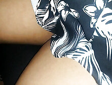 Real Outdoor,  Ask for Information to a Stranger with No Panties Outdoor Adventure and Was Giving a Ride