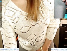 Teacher's squirting in her leggings in the centre of the class whilst her toy's being controlled