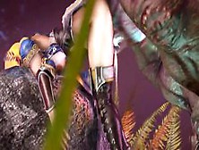 Sophitia Defeats the Monster