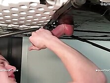 Gayhub24. Com - Massive Cock At The Gay Milking Table