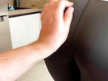 Seductive Friend's Mom with Big Ass and Tits POV