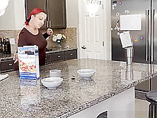 Cara May seduces Quinton James to slide his dick in her pussy for deeply hard penetrating