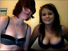 2 Teens Showing Boobs On Webcam