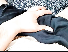 I find my stepbrother masturbating and I help him! We end up in a happy and hot ending