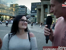 German stretet casting in stuttgart for reale one night stand with chubby teen (18+)