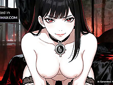 Trapped in Alt Gal's Den Femdom JOI - Hentai Comics