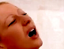 Extremely Hairy Pussy German MILF Fucks in Tent