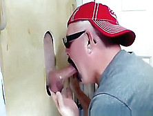 Schlong Hungry Hoe Sucking Adorable Knobs In A Gloryhole