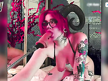 REDHEADED HOTTIE GETS A SENSUAL ORGASM FROM HER TOYS