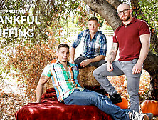 Markie More & Spencer Laval & Justin Matthews In Thankful Stuffing - Nextdoorworld