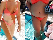 Shrinking Swimsuit - Rapid Weight Gain with BIG BEAUTIFUL WOMAN Casey