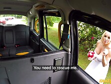 Fake Taxi - Cheating Bride gets a CREAMPIE from cabbie on her WEDDING DAY