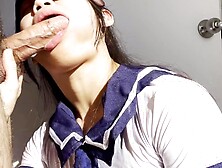 When an Oriental Schoolgirl craves Wang,  you give her Dong - TWOSETDUET