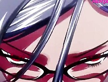 Watch this hot milf Warden dominate her inmate with her massive tits & sex toys in 3D Hentai