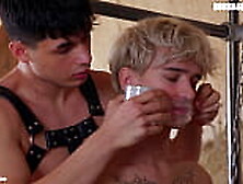 twink bondage,  master macho,  cum control with blond twink bdsm fetsih