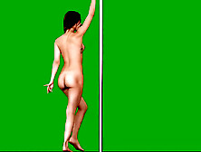 Slender Leggy Teen Hot Naked Dance Video (18+)