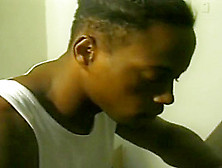 Sexy black vixen takes his hard shaft into her wet pussy