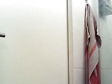 Cumshot in the bathroom