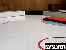 Straight Kelly Cooper shows cock then plays with uncut meat