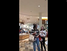 Teen with long legs and a big round peach