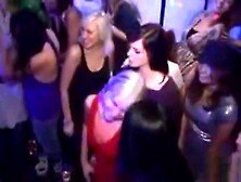 Blonde Girl Swallowing Black Dick