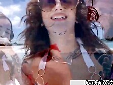 Valerie Steel's Sensual Blowjob Adventure on Fisherman's Yacht