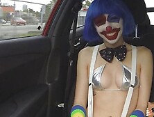 Fucking Mikayla hard and deep in the car