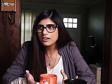 Mia Khalifa First Monster Penis 3Way