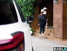 Breasty redhead mother I'd like to fuck trainer screws a curly lesbo teen student hardcore