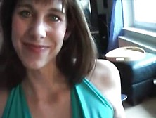 woman I'd like to fuck blowing a cock so admirable and drinks hubbys ball batter