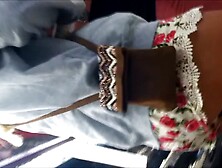 Hipster Slut Teasing Ass Caught on Hidden Camera