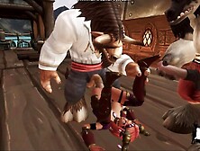 2 monster bulls were rammed by a poor slut on a ship | world warcraft