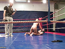 Angel Rivas and Niky Gold fighting to dominate in the backstage fighting clip