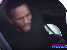 Two big ass MILF officers fuck black guy on the street