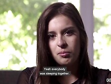 CastingFrancais - Emilie Martini Cutie Canadian 19 Year Old Hardcore Twat Fucked During First Audition Sex -