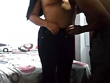 Honey shows off her breasts and hairless twat to get a job; after the try-out, this babe acquiesces to screw the boss to make su