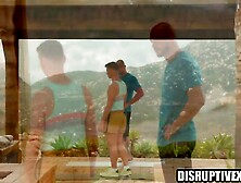 Homo Hunk Makes a Move On Hawt Yoga Instructor