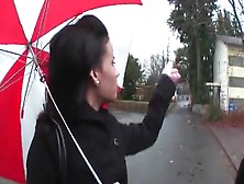 Old pervert with junior brunette