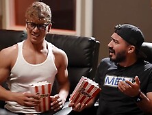 Dante Colle & Michael Boston Are Fucking Inside The Cinema