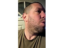 Sub uses mouth as ashtray for Mistress