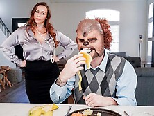 Lexi Luna and Bella Rossi are enjoying hard sex with two men