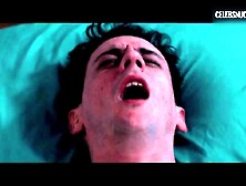 Monica Engesser,  Sedona Feretto underwear,  breasts scene in The Covenant (2016)