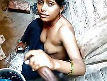 Neighbors’ brother-in-law and housewife get wild in the bathroom