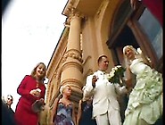 Wedding Bride upskirt (fake)